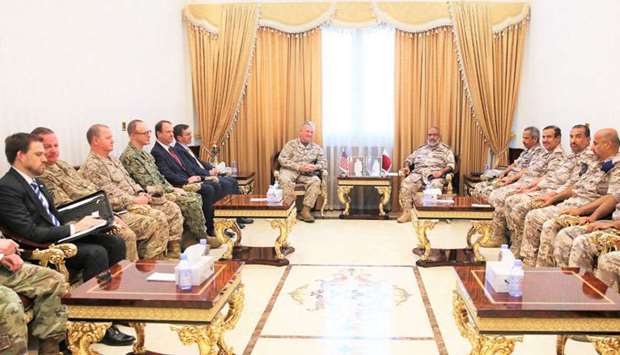 Chief of Staff meets US defence official
