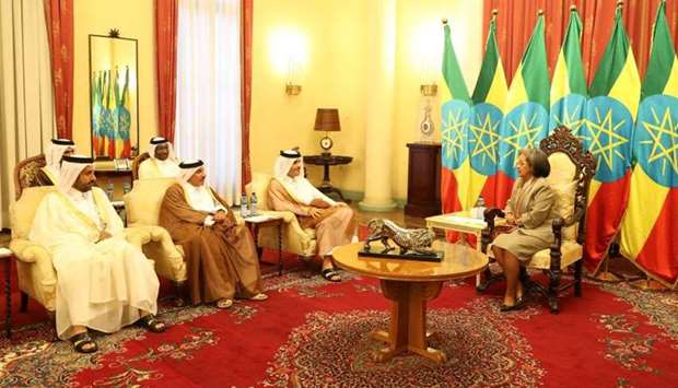 Ethiopian president meets FM