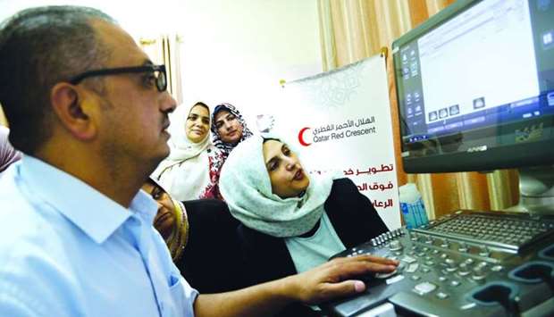QRCS said the project costs about QR1,190,000 and includes the implementation of training for medica