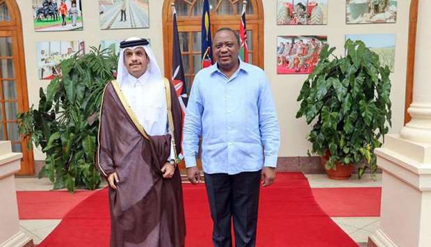 President of Kenya meets Deputy Prime Minister and Minister of Foreign Affairs