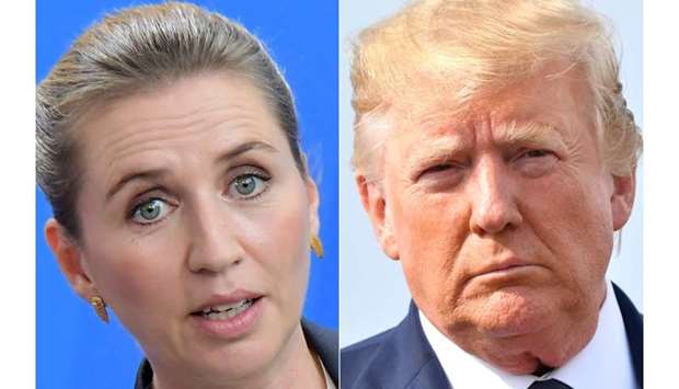  During a Sunday visit to Greenland, Denmark's Prime Minister Mette Frederiksen called Trump's idea ,absurd.,