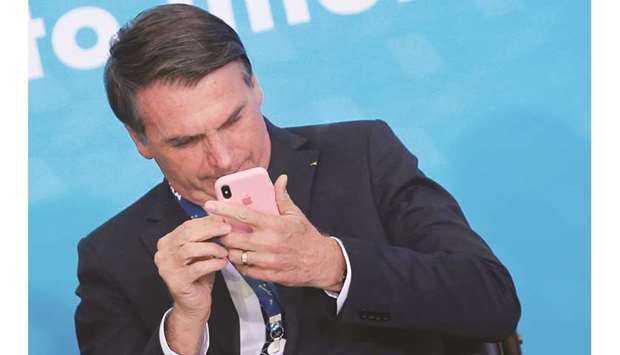 Bolsonaro: As NGOs lose funding ... what can they do? Try to take me down, try to take me down. Thatu2019s all thatu2019s left for them to do.