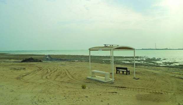 Al Shamal Corniche after cleanliness drive