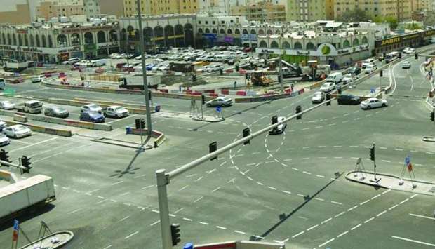 Al-Rufaa Intersection - after the upgrading works