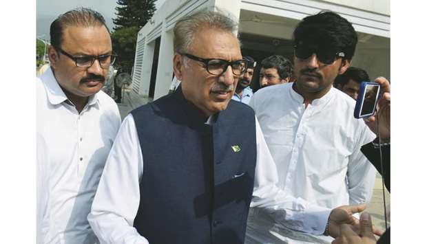 President Alvi: appointed Siddiqui and Kakar in a u2018just and fairu2019 manner and as an u2018impartial umpireu2019, says Minister Swati.
