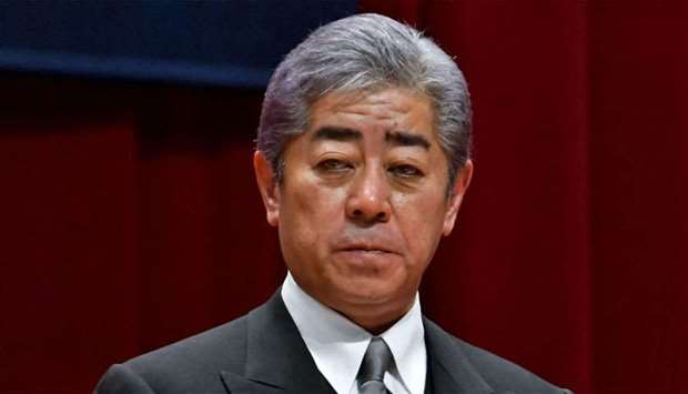 Defence Minister Takeshi Iwaya