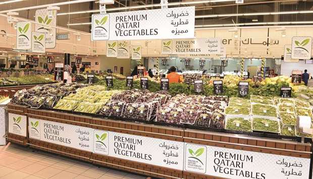 Local farm products.