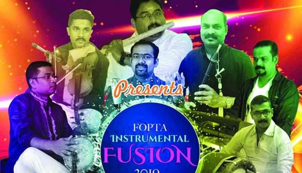 Musicians who have served the Indian Navy for around two decades will present the instrumental fusion along with vocal experts from Qatar. 