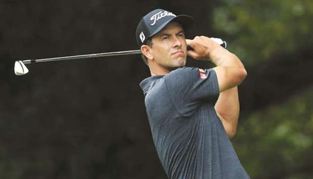 Former World No 1 golfer Adam Scott.