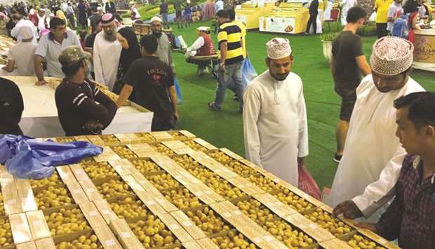 The 4th Local Dates Festival at Souq Waqif.