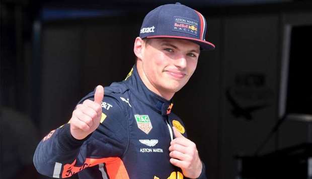 Red Bull's Dutch driver Max Verstappen