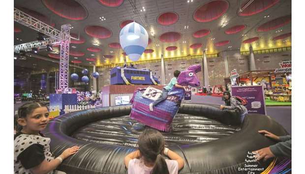 FUN ACTIVITIES: The all-entertaining event, organised by QSports in collaboration with Qatar National Tourism Council (QNTC), is all set to reopen on August 9 on the eve of Eid al-Adha.
