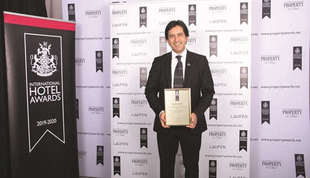 Msheireb Properties CFO Atif Manzoor accepted the awards on behalf of Msheireb Properties.