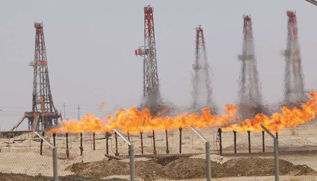Flames emerge from a pipeline at Rumaila oilfield in Basra (file). Iraq is close to reaching a deal with oil majors BP and Eni for an export pipeline project that was initially planned as part of a mega-deal with US energy giant ExxonMobil, according to five senior Iraqi oil officials involved in the negotiations.