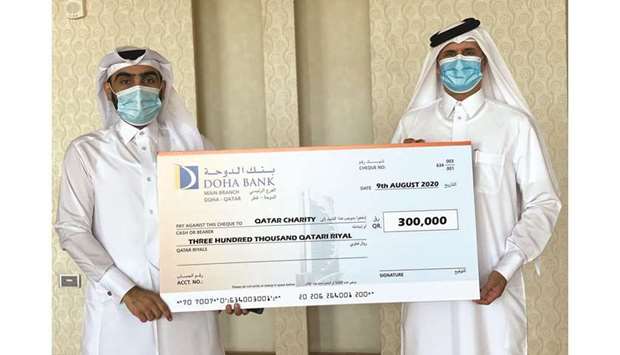 Doha Bank recently contributed QR300,000 as a donation to the u201cLebanon in Our Heartsu201d fundraising campaign organised by the Regulatory Authority for Charitable Activities (RACA) in co-operation with Qatar Charity (QC) and the Qatar Red Crescent Society (QRCS).