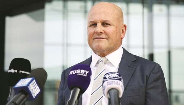 Interim Rugby Australia CEO Rob Clarke. (Reuters)
