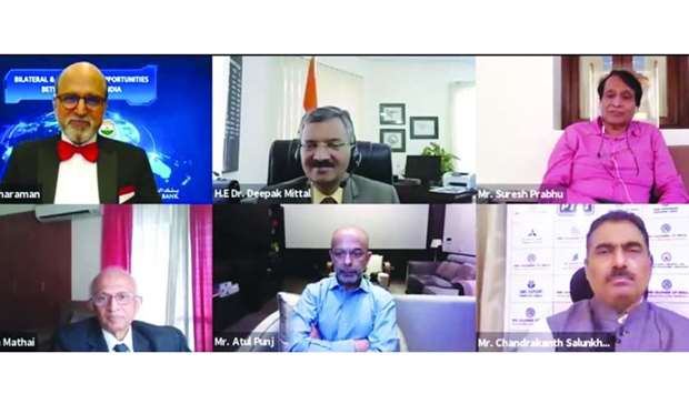 Qatar India Webinar Panellists