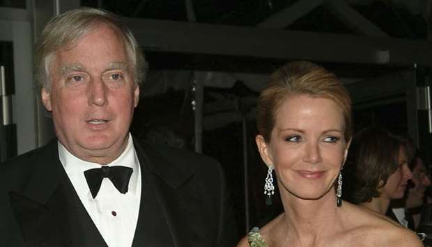 Robert and Blaine Trump attend American Ballet Theatre (ABT) celebrating its 65th anniversary with the Annual Spring Gala at the Metropolitan Opera House New York. File photo taken on May 23, 2005.