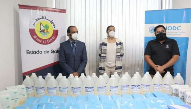 Qatar provides medical equipment for El Salvador prison workers