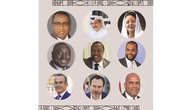 A panel of global delegates at the QNL and Unitar virtual event.