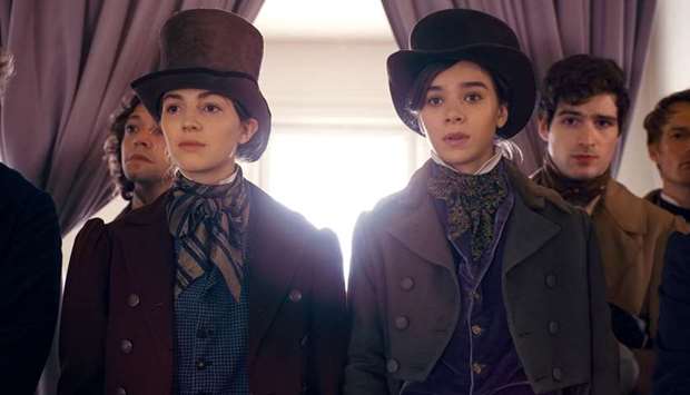 RECALL: Ella Hunt and Hailee Steinfeld in Dickinson, which reconsiders the life of Emily Dickinson.