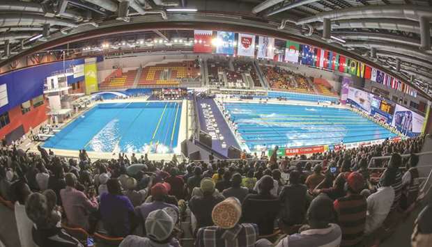 Hamad Aquatic Complex will host the Doha leg of the FINA World Cup Series in October next year.
