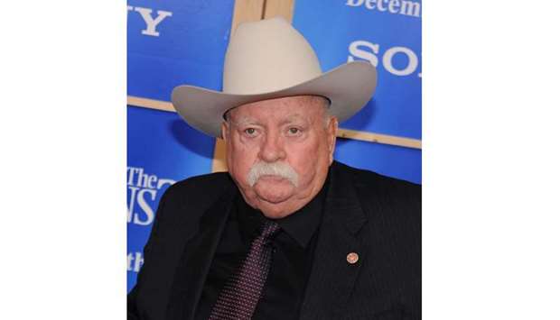 In this file photo taken on December 14, 2009 actor Wilford Brimley attends the premiere of ,Did You Hear About the Morgans?, at Ziegfeld Theatre in New York City