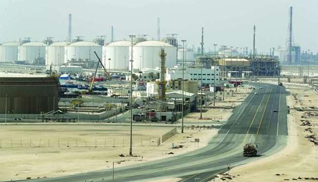 The Ras Laffan Industrial City, Qatar's principal site for production of LNG and gas-to-liquids, some 80km north of Doha (file).