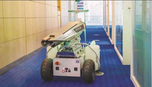 The robot developed Ali al-Rashid