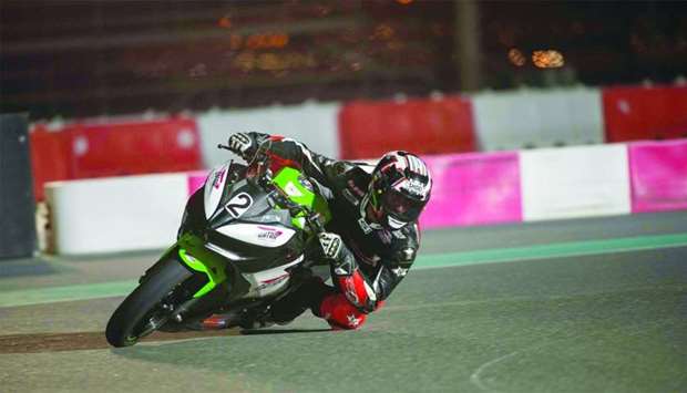 Riders training camp resumes at Losail Circuit Sports Clubrnrn