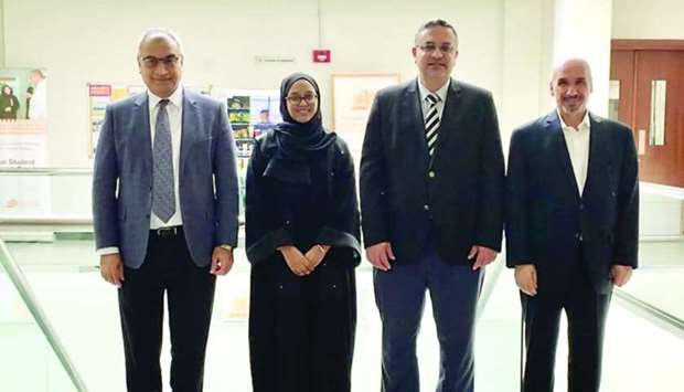 Qatar University breast cancer research team
