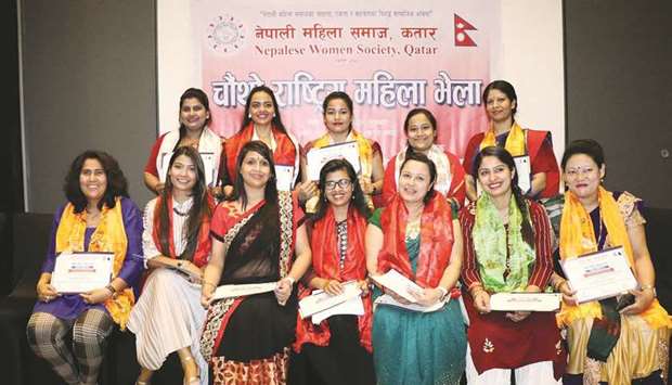 The new working committee of NWS Qatar.