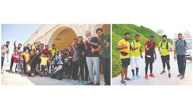 Wellness Challengers has around 80 members spread across Qatar.