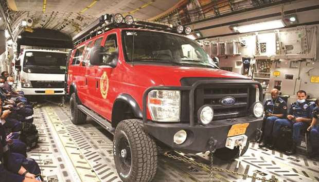 An equipped team from the Qatar International Search and Rescue Group of the Internal Security Force ,Lekhwiya, headed to Turkey to participate in the search and rescue operations in Turkish states affected by the wildfires.