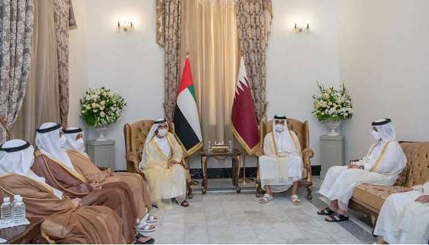 The meeting dealt with reviewing bilateral relations between the two countries.