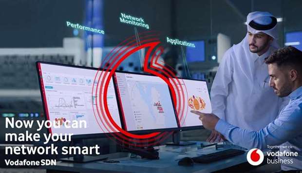 To improve business operations, Vodafone SDN transforms traditional connectivity into a smart network. 