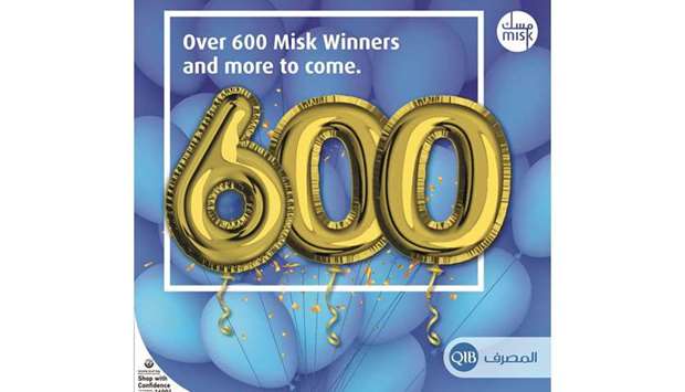 Qatar Islamic Bank (QIB) continues to reward its customers with weekly and monthly cash prizes as pa