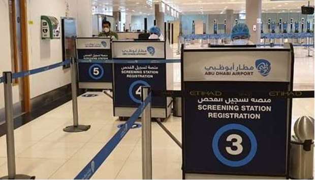 Travellers will be required to present a negative PCR Covid-19 test valid for a maximum of 48 hours before departure and undergo a PCR test upon arrival at Abu Dhabi International Airport.