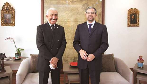 Minister of Foreign Affairs of Ecuador Mauricio Montalvo met with ambassador of Qatar to Ecuador Mohamed Ali al-Malki. Bilateral relations between the two countries were reviewed.