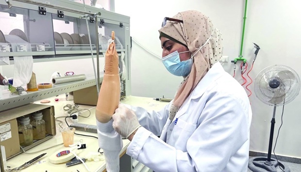 The Prosthetics Department is working to provide an integrated treatment circle for people who need prostheses.