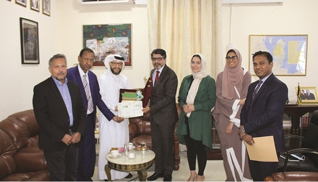 HBKU 'Maker Majlis' honoured for winning Sheikh Hasina Youth Volunteer award.
