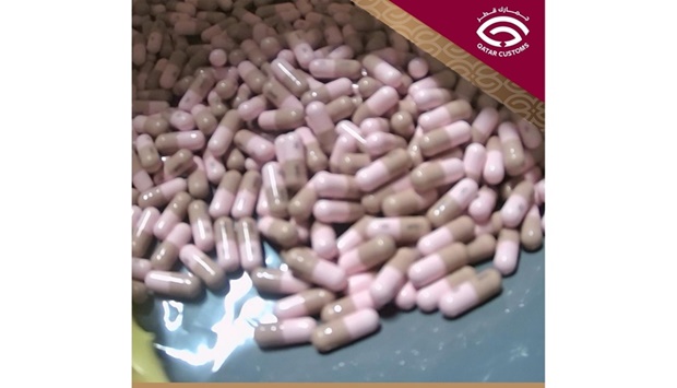 560 narcotic capsules hidden inside a shipment of children's toys