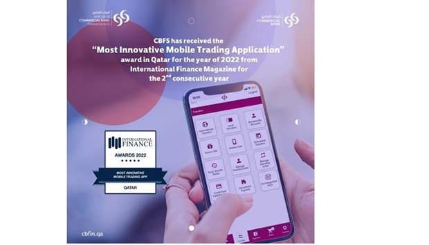 CBFS' two-time award-winning mobile trading application is just the starting point of greater innovations. The CBFS team will soon present customers with a state-of-the-art platform, coupled with unique and innovative trading features to provide an outstanding customer experience