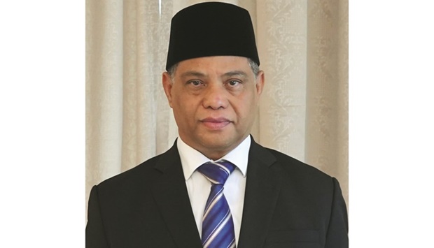 Indonesian ambassador Ridwan Hassan.