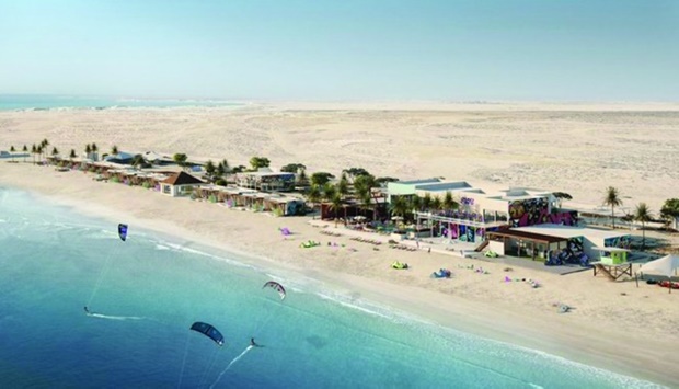 The site is located an hour and 20 minutes north of Doha by road, and 1.5km south-east of Fuwairit Village. PICTURES: Qatar Tourism
