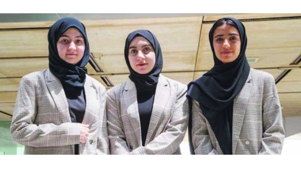 The Afghan students who will pursue their higher studies in North American universities.