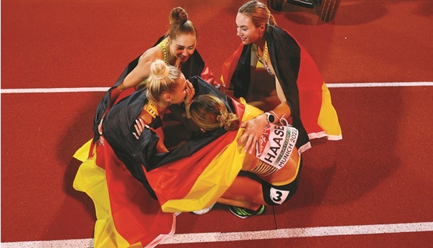 Lueckenkemper shines as Germany top medals table