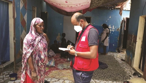 Such a move aims to gather real-time information and get updates on the humanitarian situation in the area, according to QRCS.