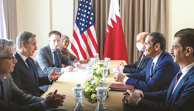 Deputy Prime Minister and Minister of Foreign Affairs meets US Secretary of State.