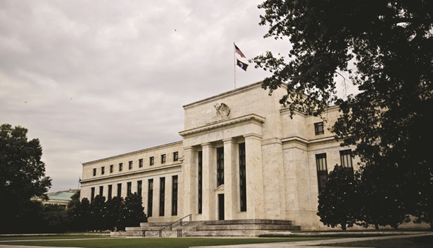The Federal Reserve building in Washington, DC. A blowout US jobs report for July means the Fed will need to keep going with the most aggressive rate hikes in decades to curb demand and inflation.